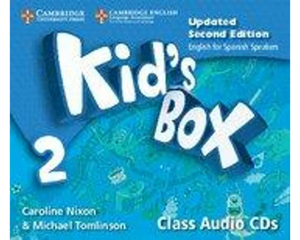 Kid's Box Level 2 Class Audio CDs (4) Updated English for Spanish Speakers
