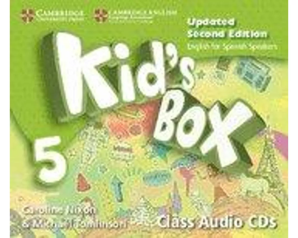 Kid's Box Level 5 Class Audio CDs (4) Updated English for Spanish Speakers