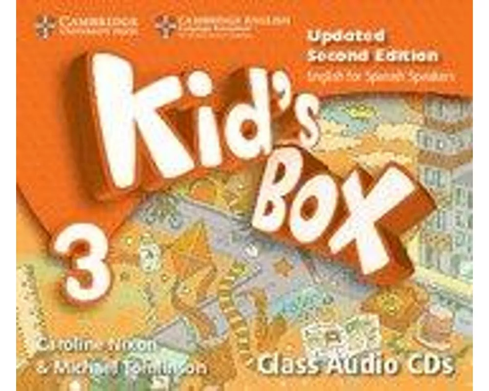Kid's Box Level 3 Class Audio CDs (4) Updated English for Spanish Speakers