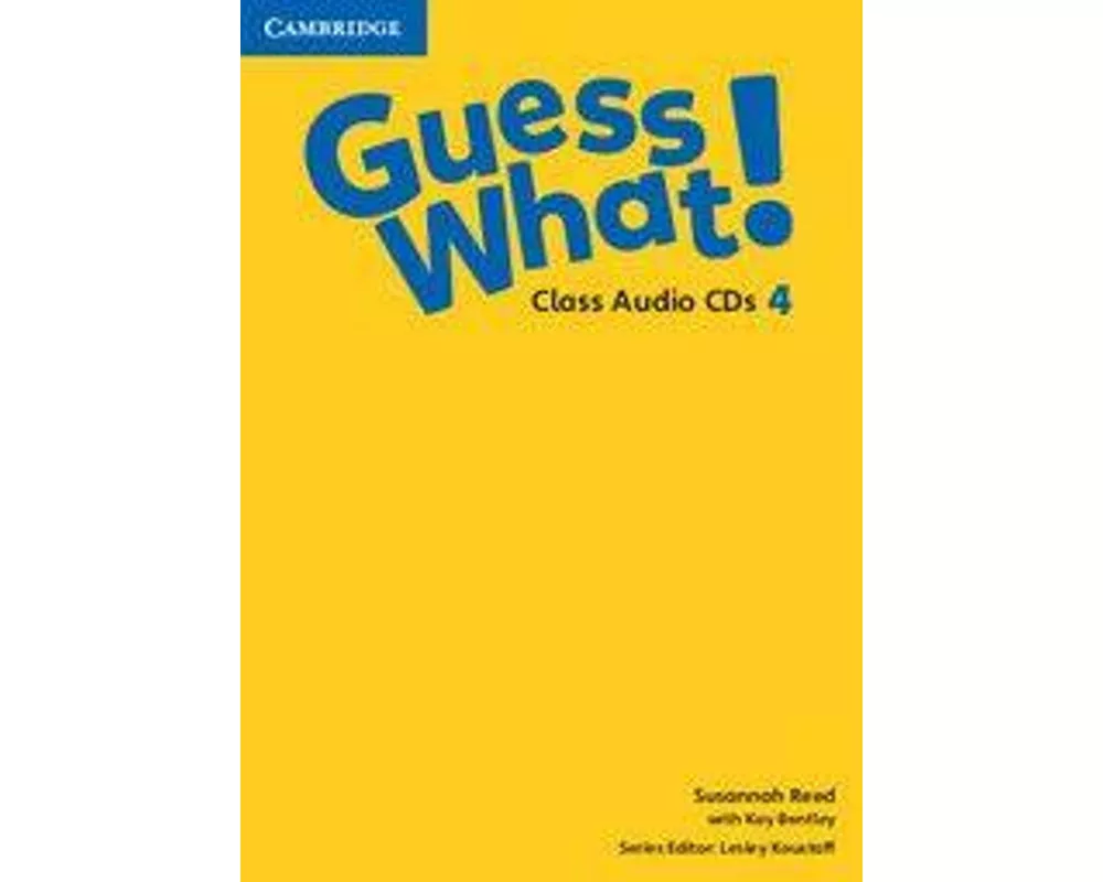 Guess What! Level 4 Class Audio CDs (2) Spanish Edition