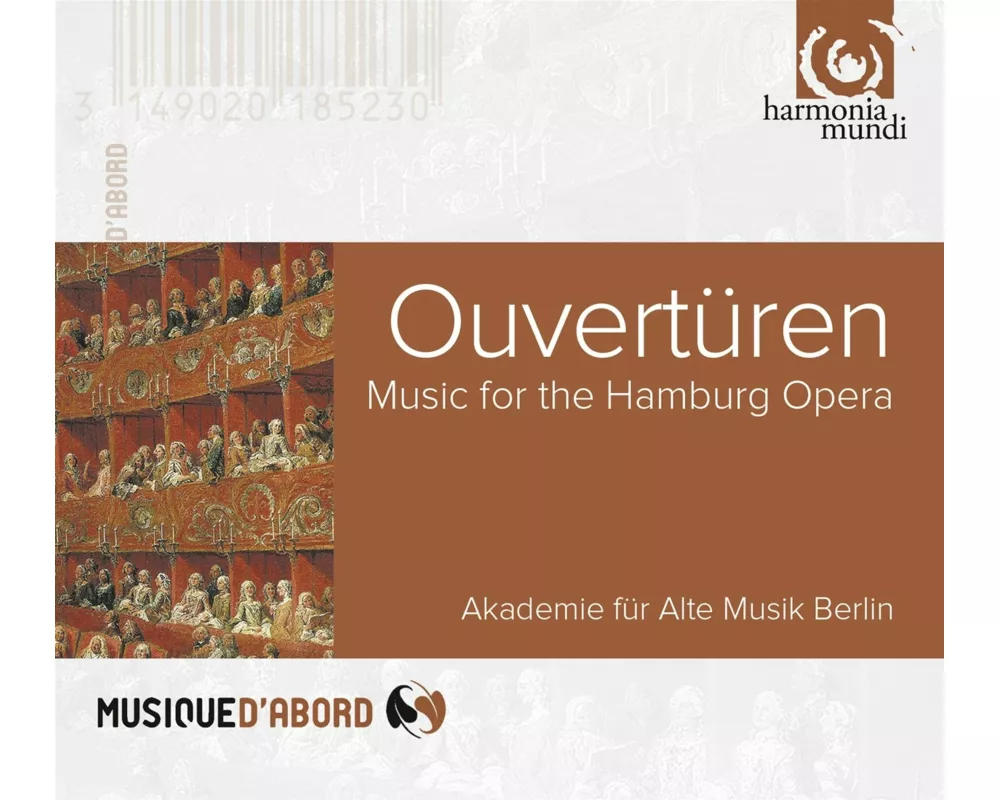 Ouvertüren Für Die Hamburger Oper
