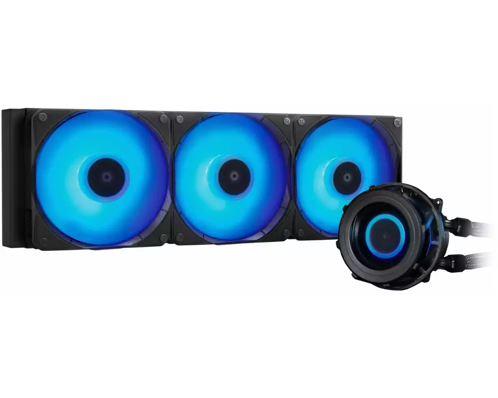 Chieftec PRO CLC-360-VRM 12 cm, Schwarz, RGB