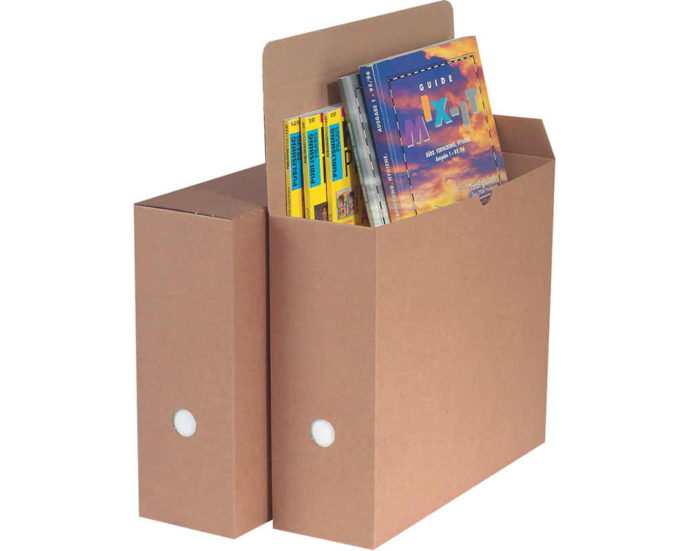 OFFICE WORLD Archivschachtel 316867 braun 28x10.1x33.1cm 10 Stk.