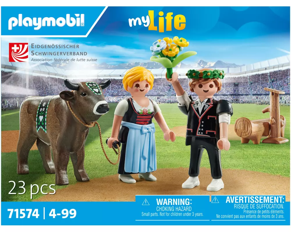Playmobil My Life Siegerehrung Schwingerkönig 71574