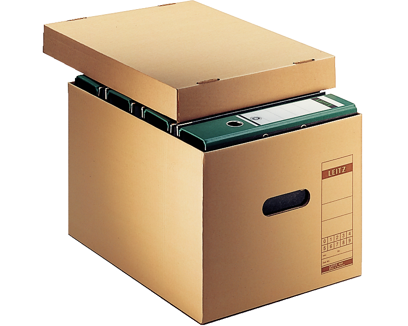 LEITZ Archiv-Schachtel Premium 60810000 braun 335x280x440mm