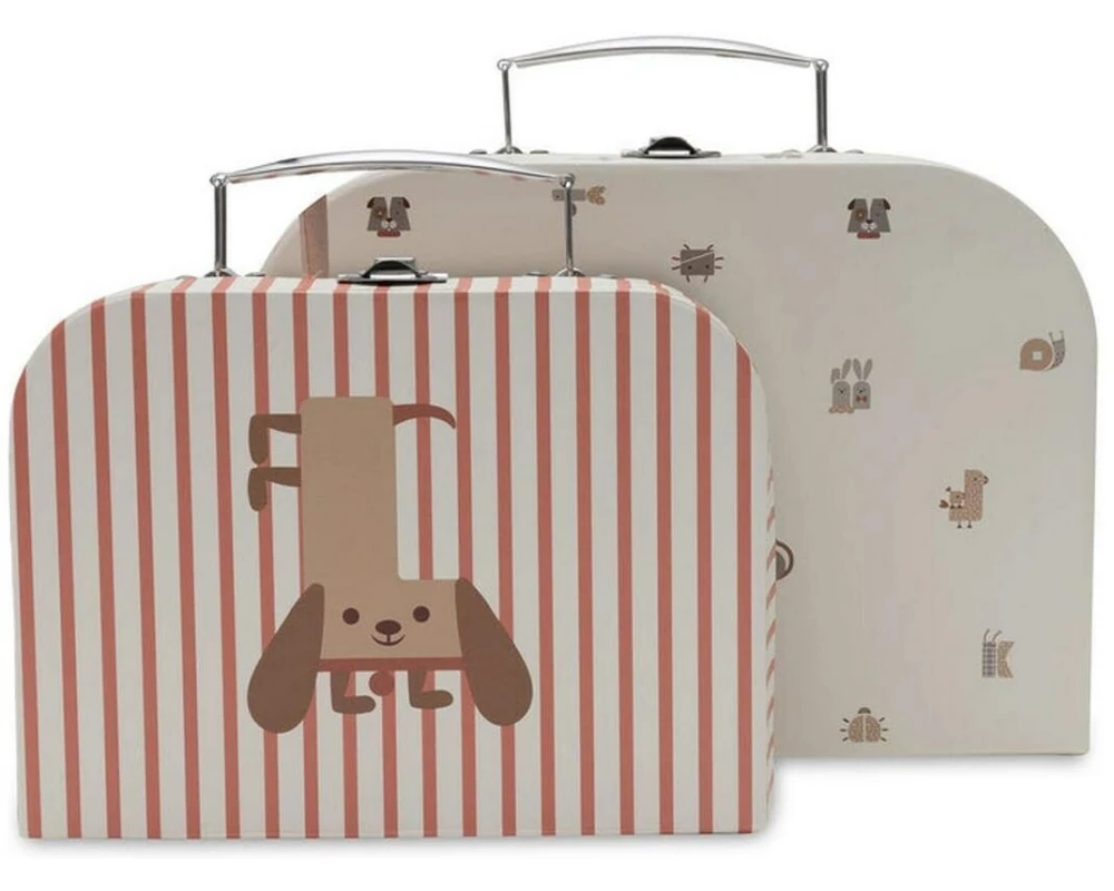 Jollein Spielzeugkoffer Animal Friends 2 Stück