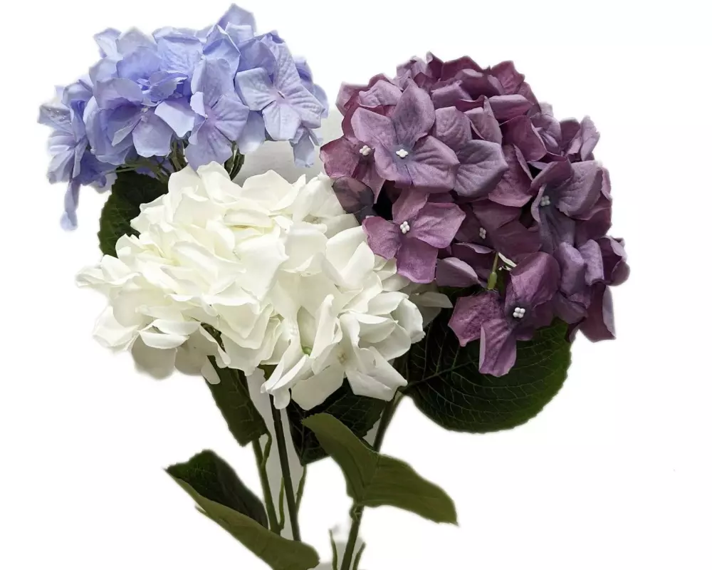 CHALET Kunstblume Hortensie 87 cm