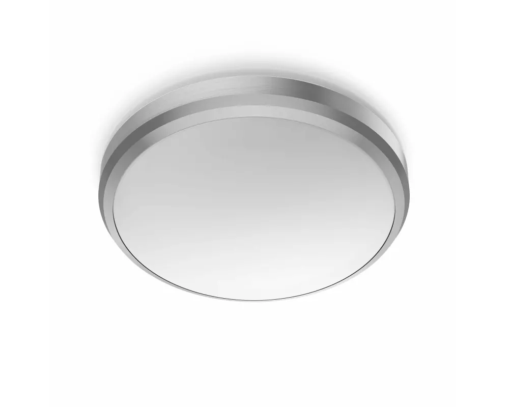 Philips Deckenleuchte Doris, Ø 22 cm, 6W, 4000K, Nickel