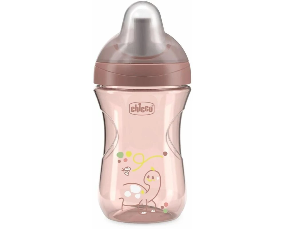 Chicco Kindertrinkbecher Advanced Cup Pink- 12m+