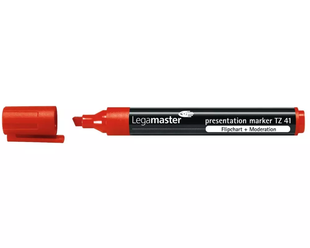 Legamaster Flipchart-Marker TZ 41 Rot, 1 Stück