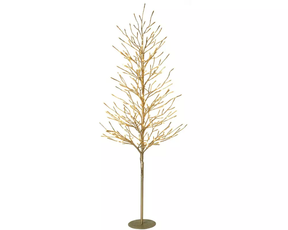 STT Weihnachtsbaum 232 LEDs, 150 cm, Gold