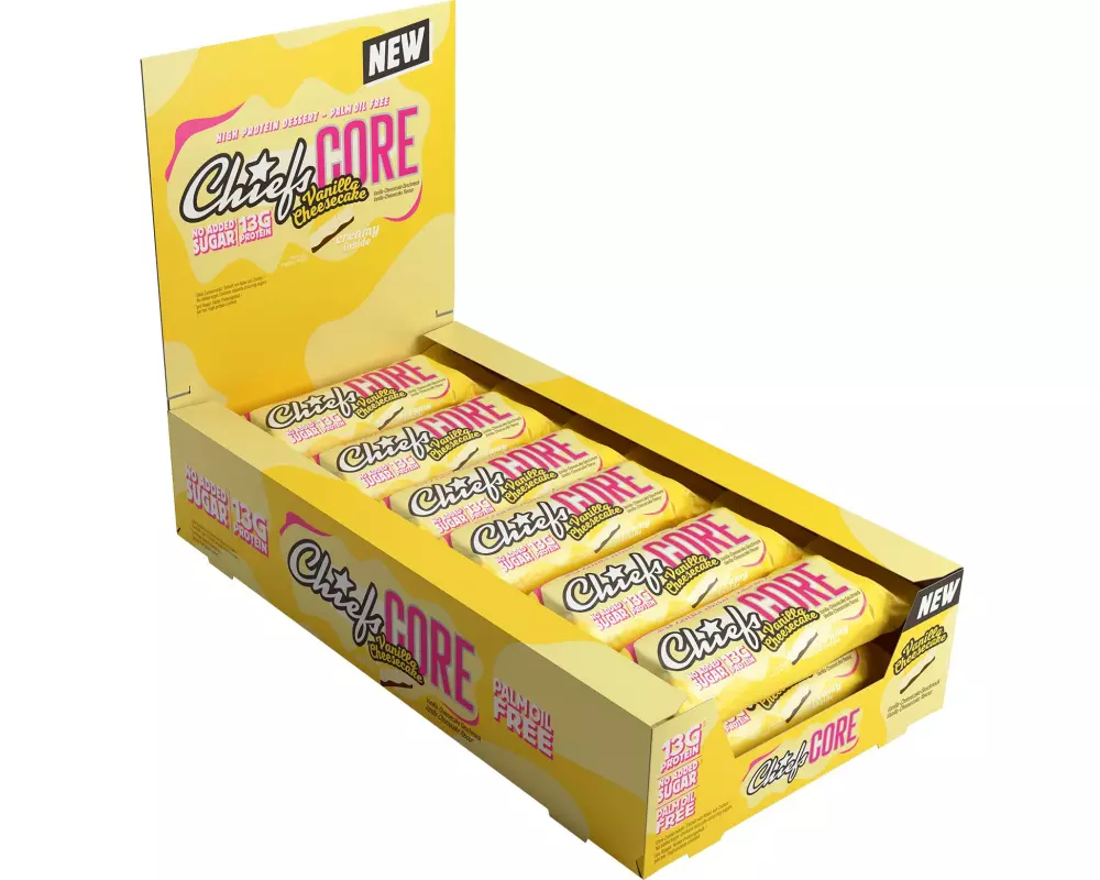 Chiefs Riegel Core Vanille 12 x 40 g