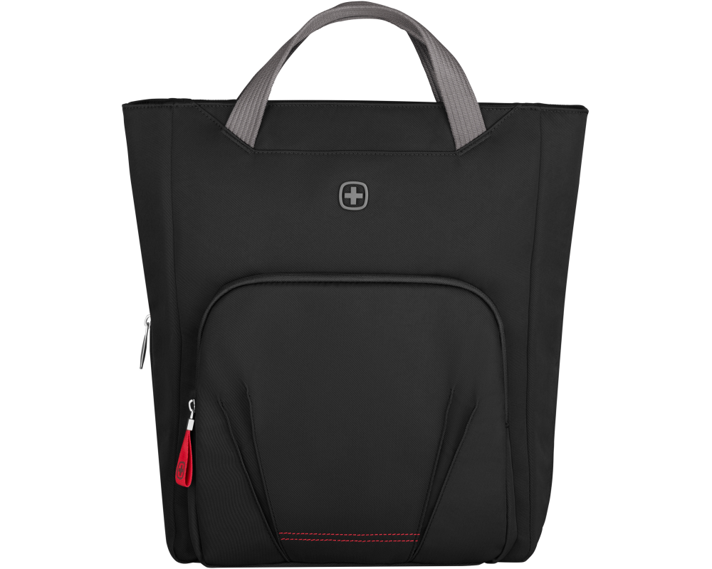 WENGER Motion Vertical Tote 15.6 Inch 612541 Laptop Tote Chic Black