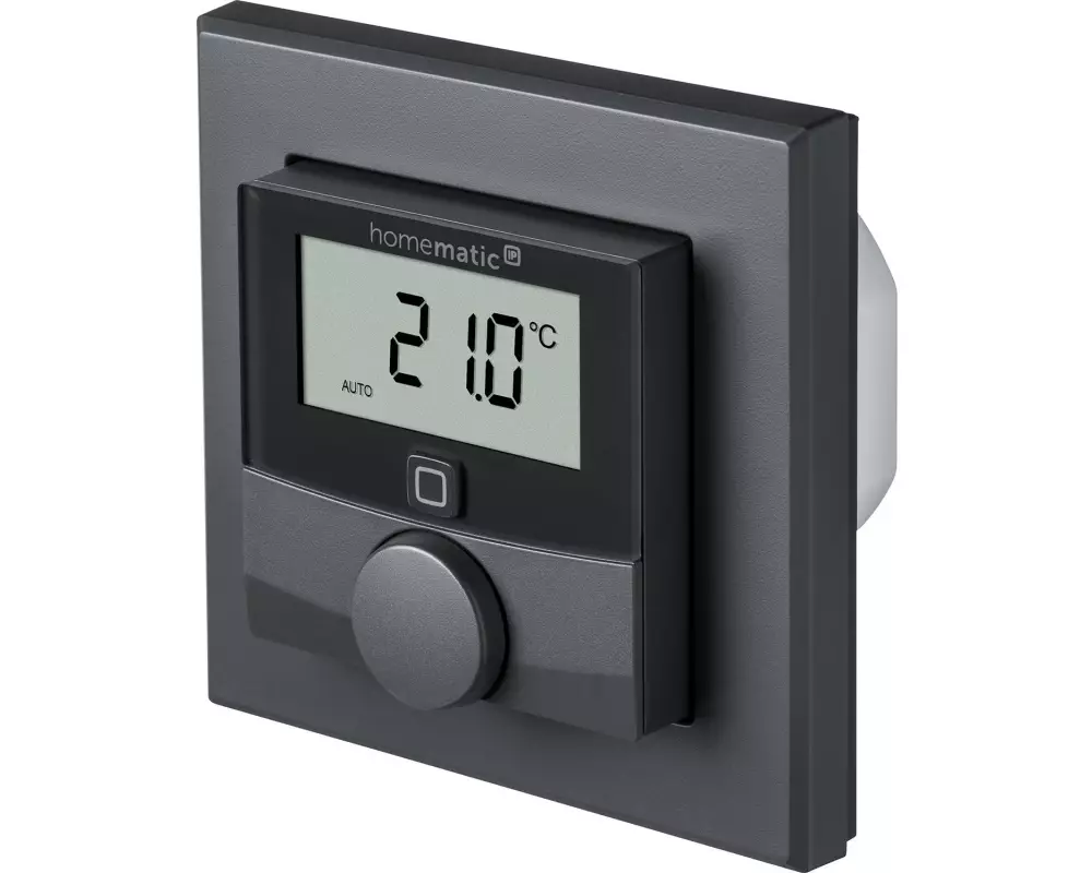 Homematic IP Funk-Thermostataktor Anthrazit, 230 V