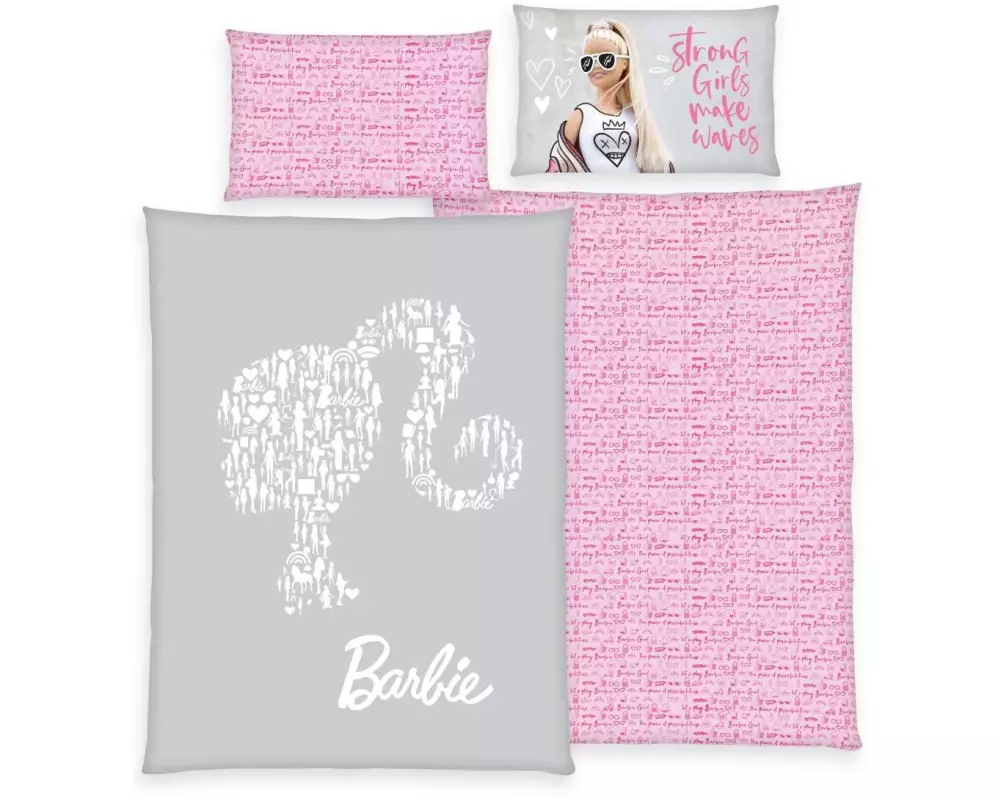 Herding Bettwäschegarnitur Barbie 160 x 210 cm