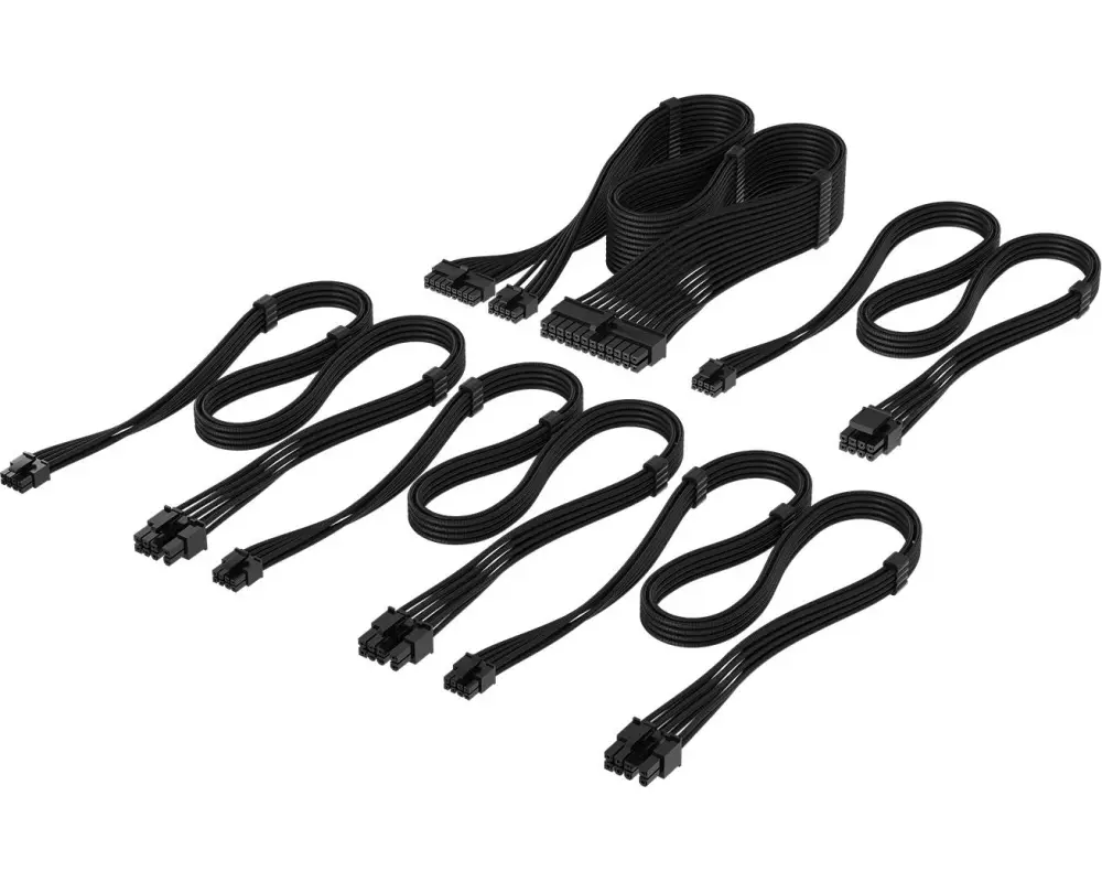 Corsair Elite Premium Ind.Sleeved PSU Cables T5 Starter Kit 75 cm