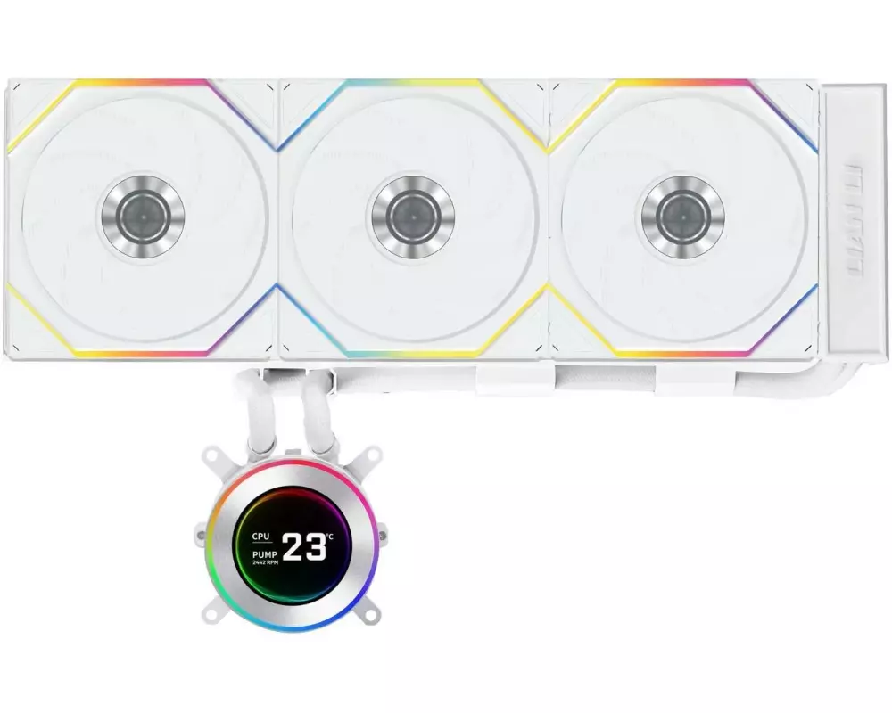 Lian Li Wasserkühlung HydroShift II LCD 360TL Weiss