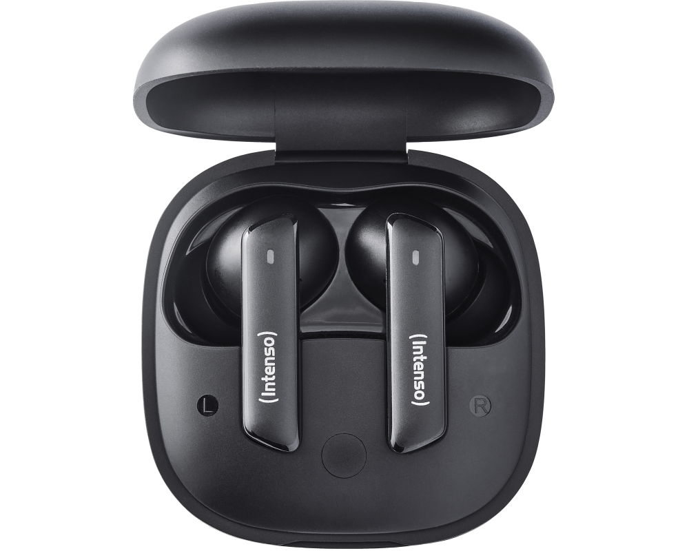 INTENSO Buds Pro Wirel. Earphones 3720500 T500AE, Hybrid ANC, Black