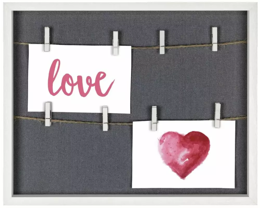 Hama Bilderrahmen Cavo 29,5 x 36,5 cm Weiss