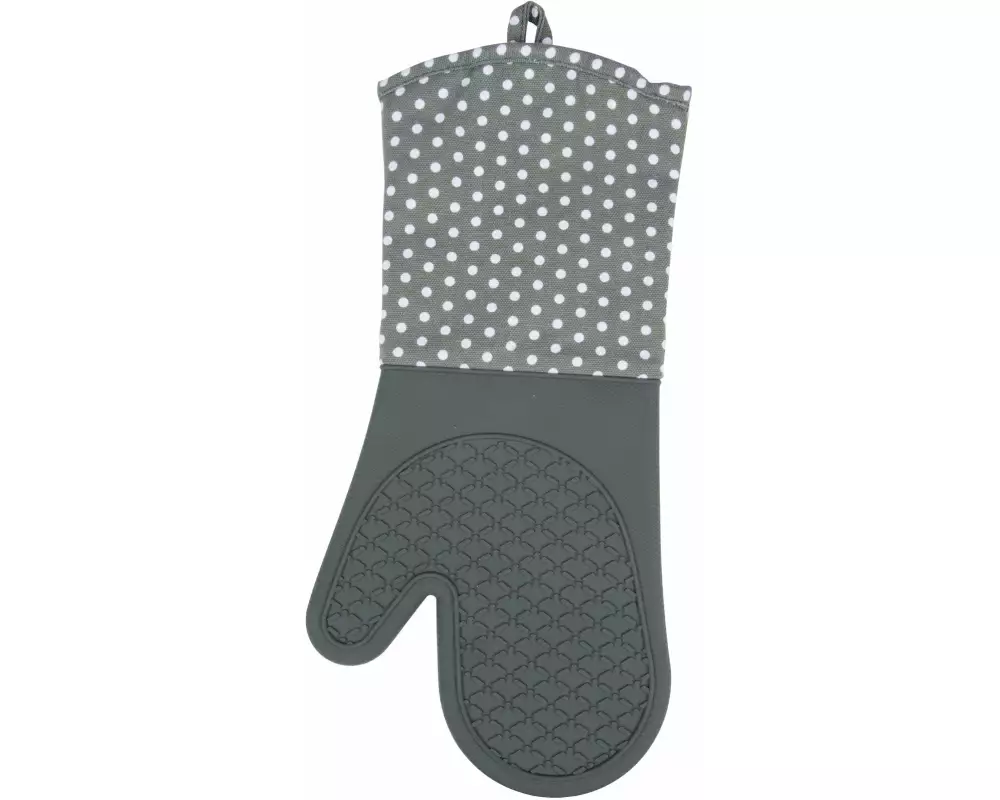 Wenko Küchenhandschuh Punkte 2er Set, Grau