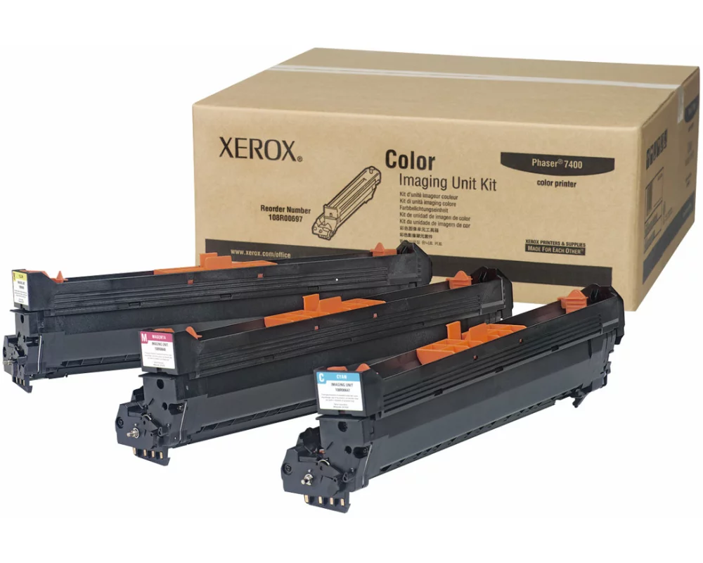 Xerox Phaser 7400 Drum cyan, magenta and yellow Std Capacity 30.000 pages 3x