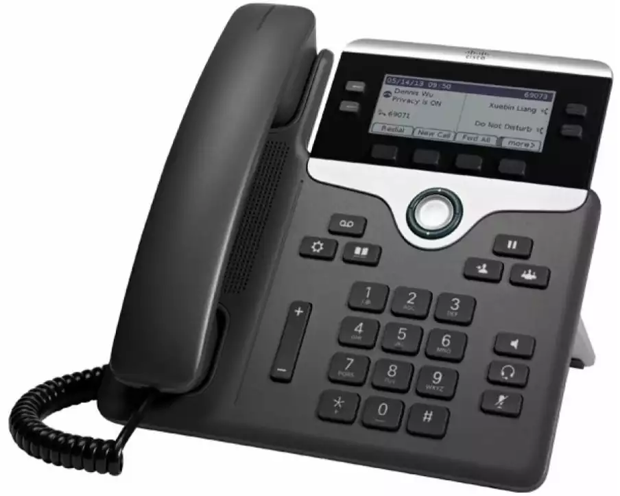 Cisco Tischtelefon 7841 Schwarz