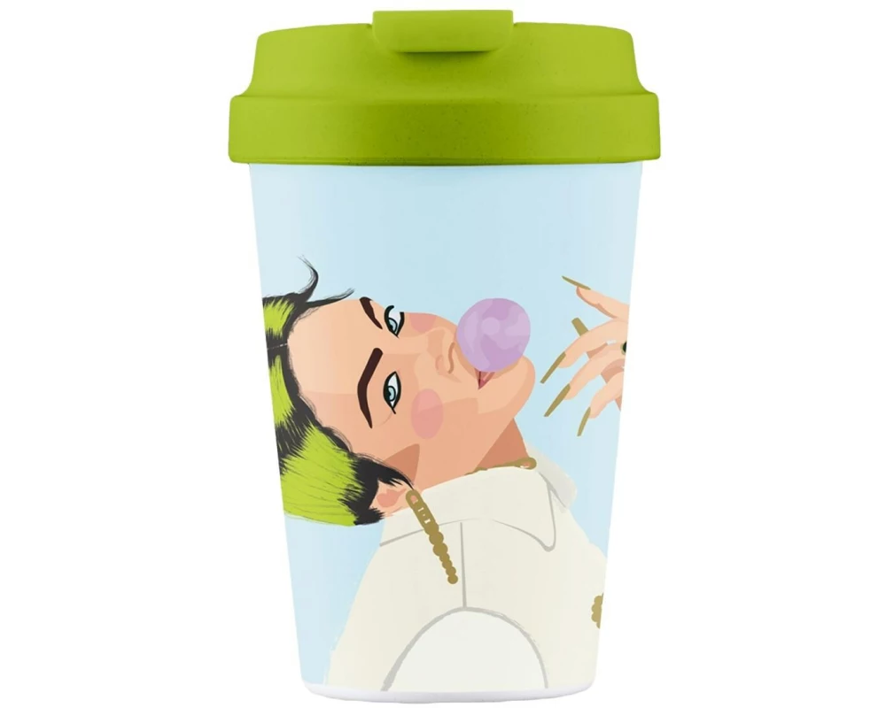 BioLoco Outdoor-Becher Easy Cup-Ocean eyes 350 ml