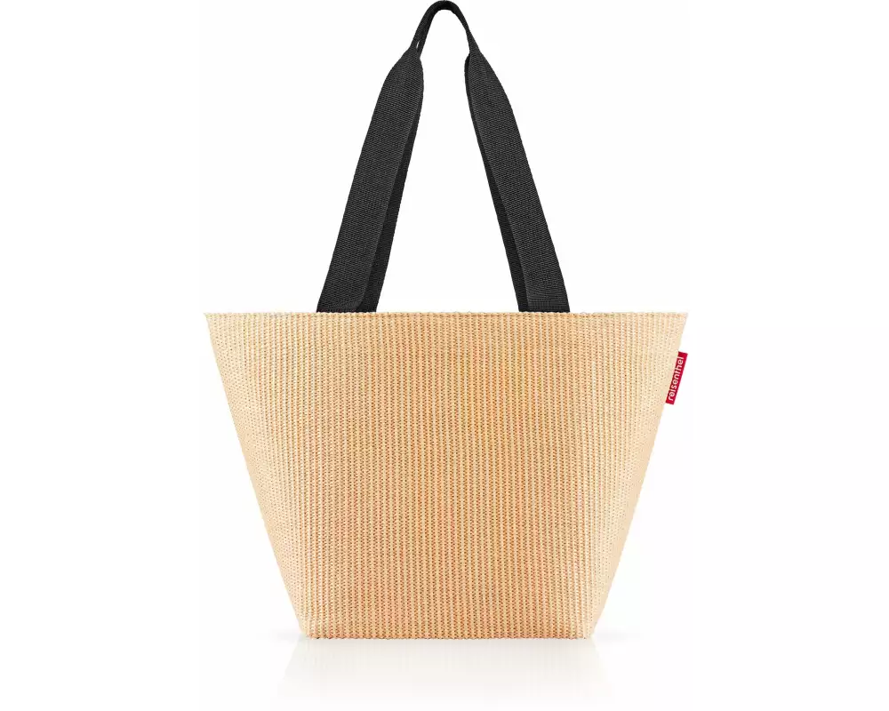 Reisenthel Tasche Shopper M Raffia Nero