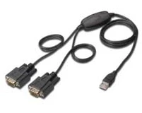 Assmann 1.50 m Serial/USB Data Transfer Cable for Gaming Console