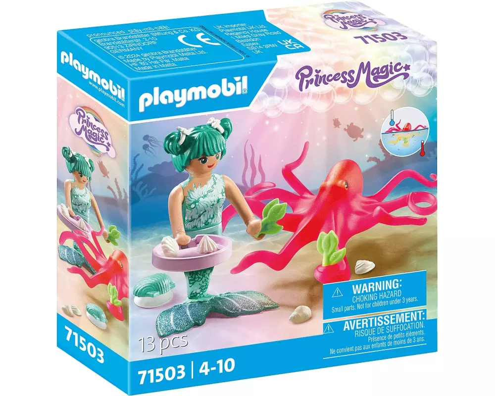 Playmobil Princess Magic Meerjungfrau mit Farbwechselkrake 71503