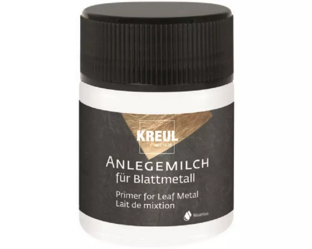 Kreul Bastelfarbe Blattmetall Anlegemilch 50 ml