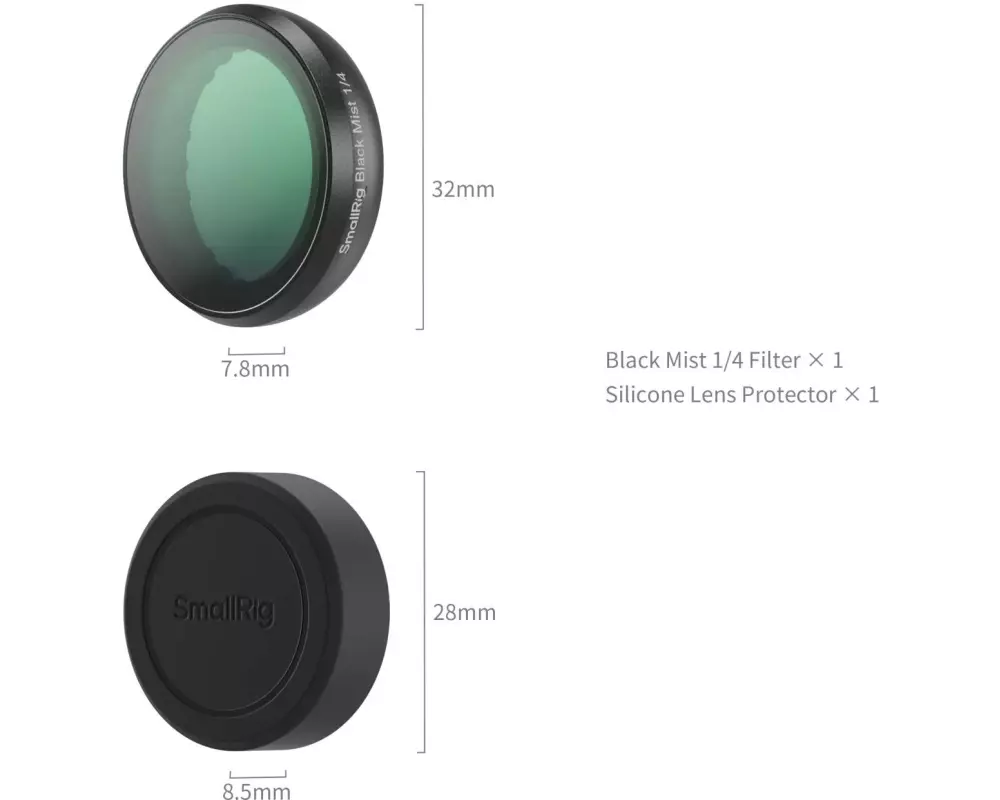 Smallrig Filter-Serie für Insta360 GO Ultra - Filter-Kit