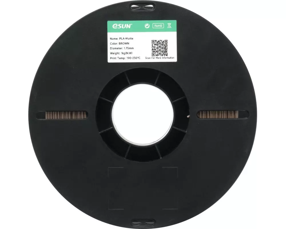 eSun Filament eSun, Filament , PLA MT, Braun 1.75 mm 1 kg