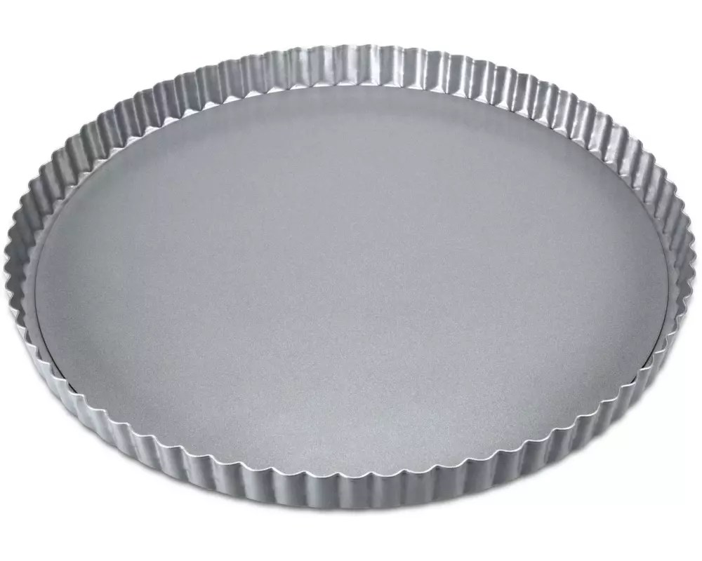 Städter Tarte-Backform mit Hebeboden Silber, 28 cm