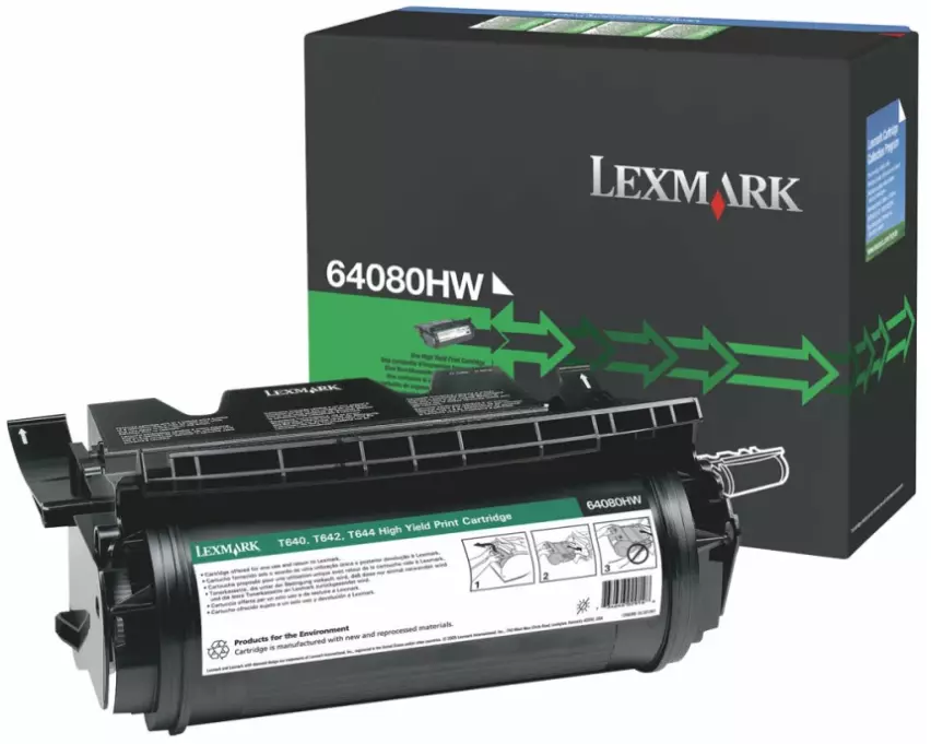 LEXMARK T640 / T642 / T644 - High yield return progr. printcartridge 21k