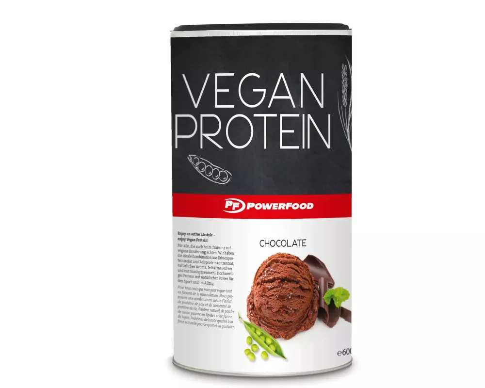 PowerFood One Pulver Vegan Schokolade 600 g