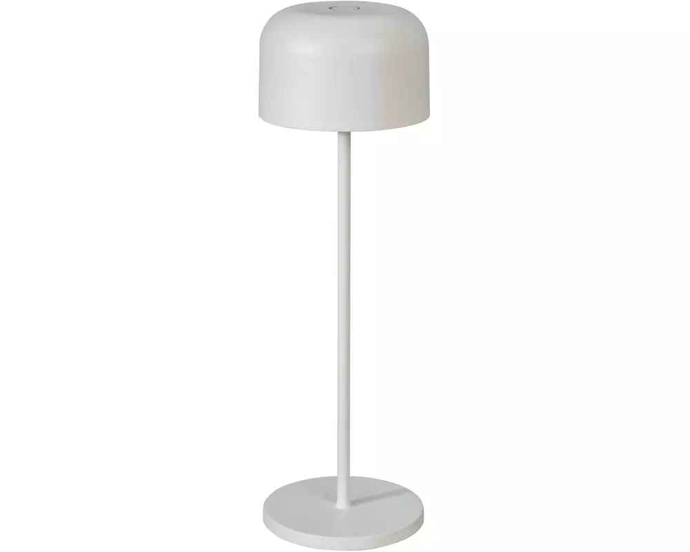 Konstsmide Tischleuchte Lille USB, 2200 / 2700 K, 3.5 W, Weiss