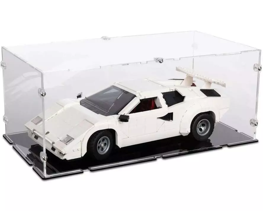iDisplayit Baukasten Acryl-Display für LEGO 10337 Lamborghini Countach