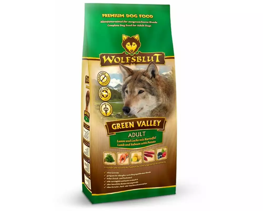 Wolfsblut Trockenfutter Dog Green Valley Adult, 12.5 kg