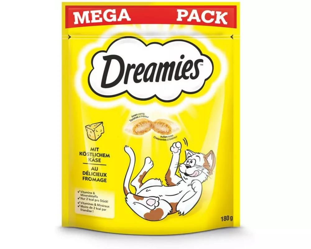 Dreamies Katzen-Snack Käse 180 g
