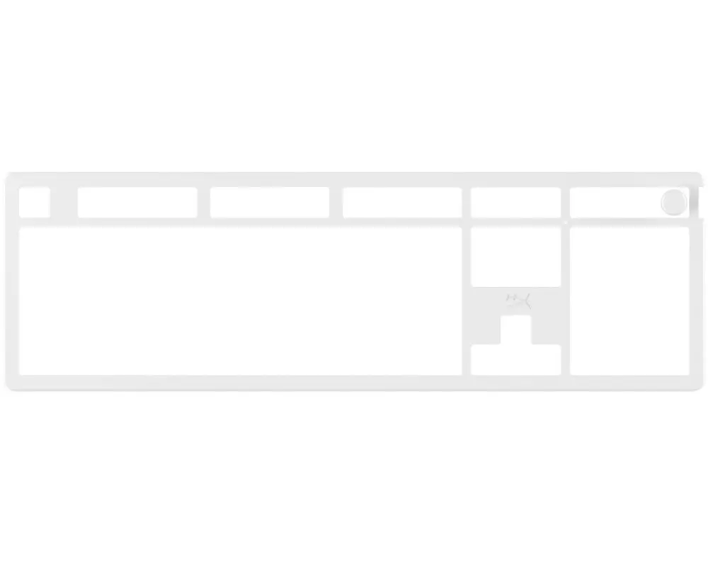 HyperX Alloy Rise Top Plate weiss