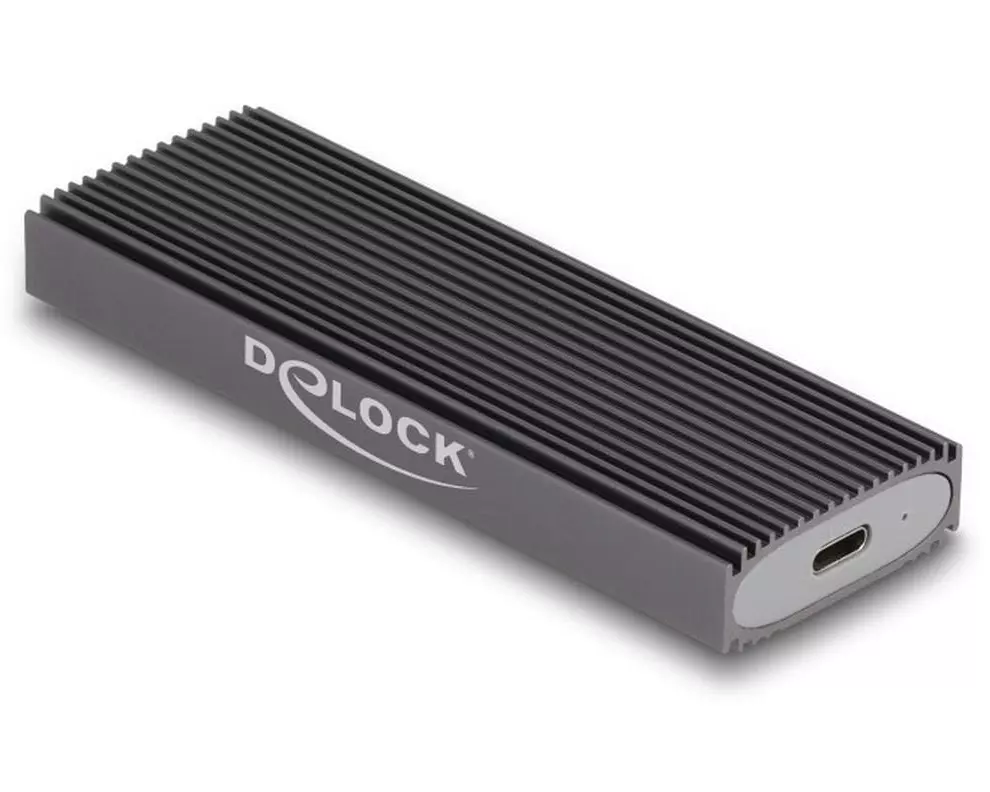 Delock Externes Gehäuse M.2 NVMe PCIe & SATA SSD zu USB 3.1 M.2