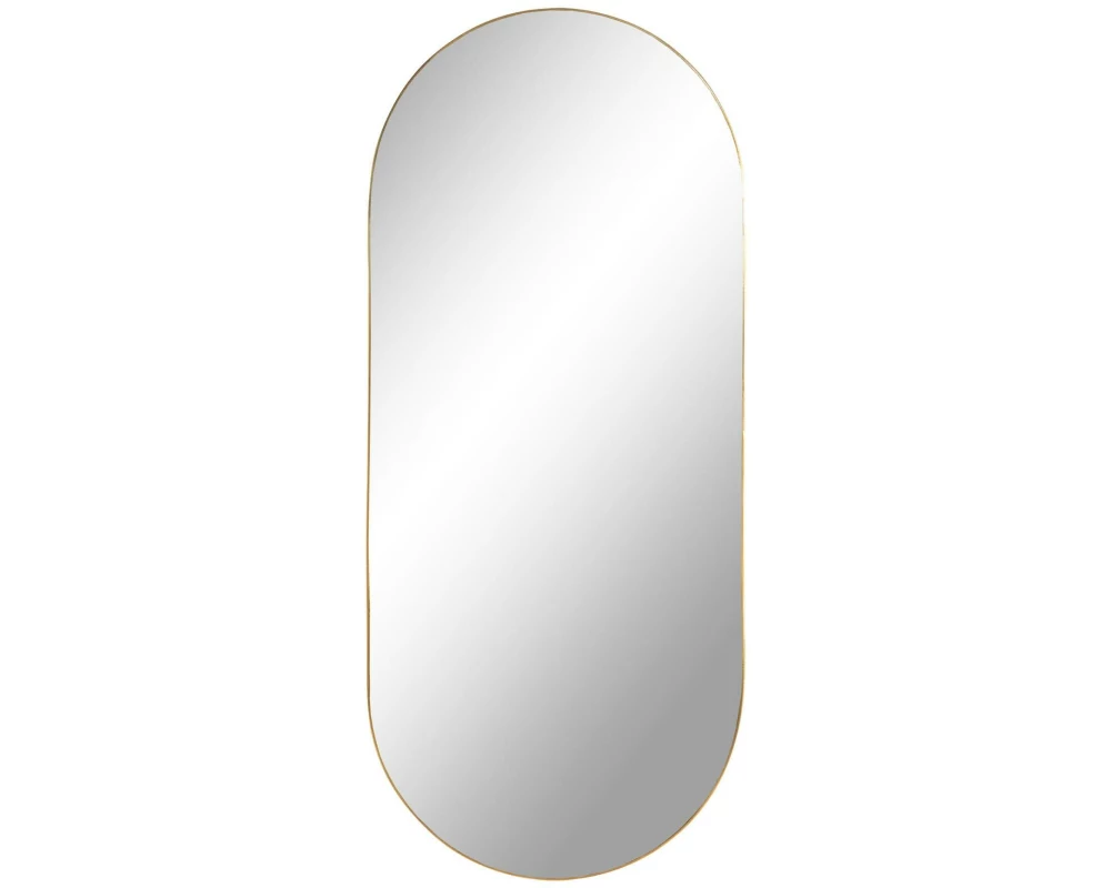 House Nordic Jersey Mirror 80 x 35 cm, Gold