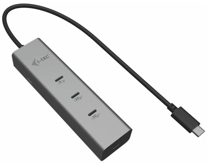 i-tec USB-C Charging Metal HUB 5port, with USB-C video 8K 1xUSB-C video/Data 1xUSB-C PD/Data 1xUSB-C 3.2 Gen1 2xUSB-C 3.2 Gen2 PD85W