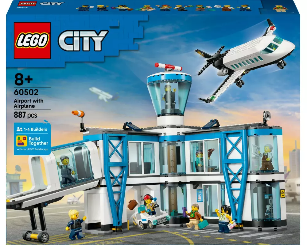 LEGO® City Flughafen mit Flugzeug 60502