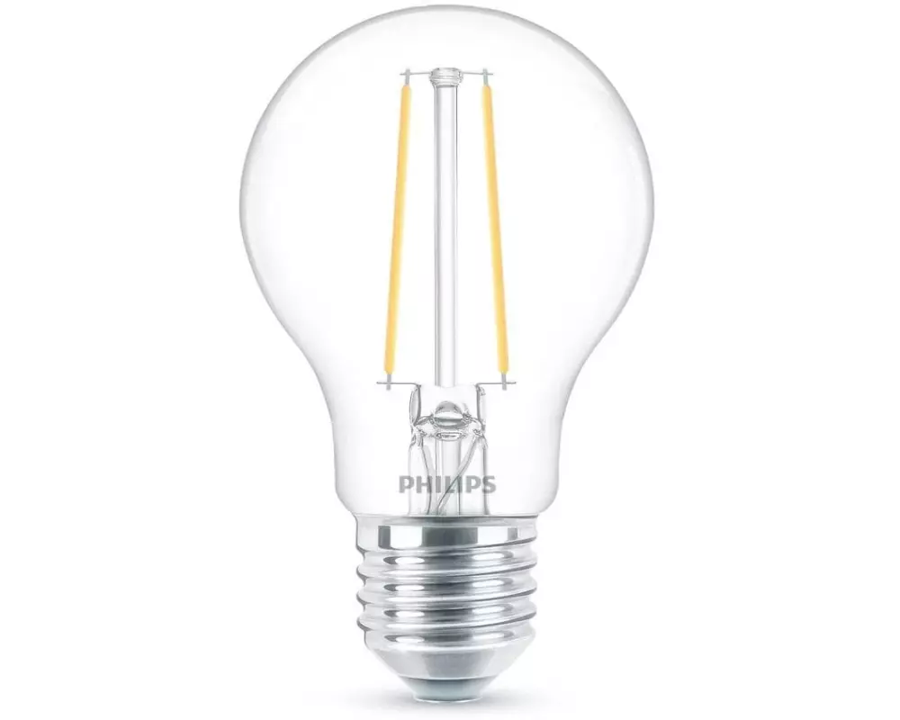 Philips Lampe LEDcla 15W E27 A60 WW CL ND Warmweiss (WW)