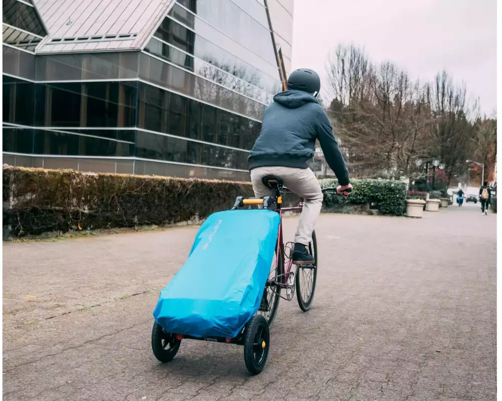 Burley Regenverdeck Travoy Blau