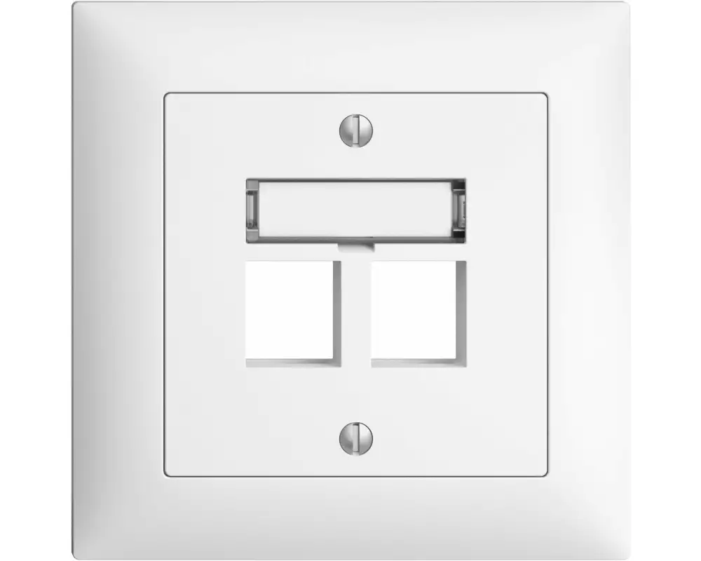 Feller EDIZIOdue Montageset UP Keystone 2-fach leer, Geradauslass