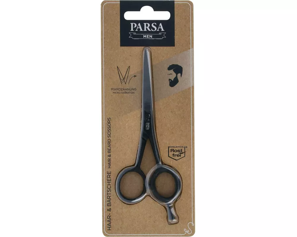 Parsa Beauty PARSA MEN Haar- und Bartschere Schwarz