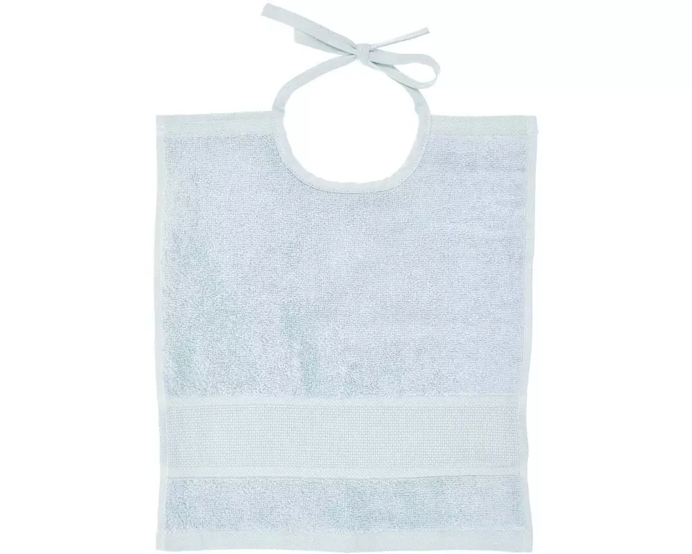 Rico Design Lätzchen Hellblau, 30 x 34 cm